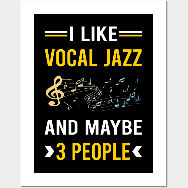 3 People Vocal jazz Wall Art by Good Day